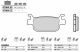 Pastiglie  freno Posteriori Honda SH 150DD FORZA SH 300 Newfren FD0401BE