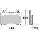pastiglie freno posteriori - 07YA17SP