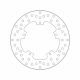 Disco freno posteriore   -   Piaggio 500