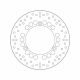 Disco freno posteriore MAJEST.400 04