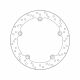 Disco freno posteriore BMW 256/144/166