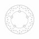 Disco freno posteriore INTEGRA 700 BMW